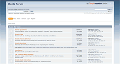 Desktop Screenshot of forum.stunts.hu